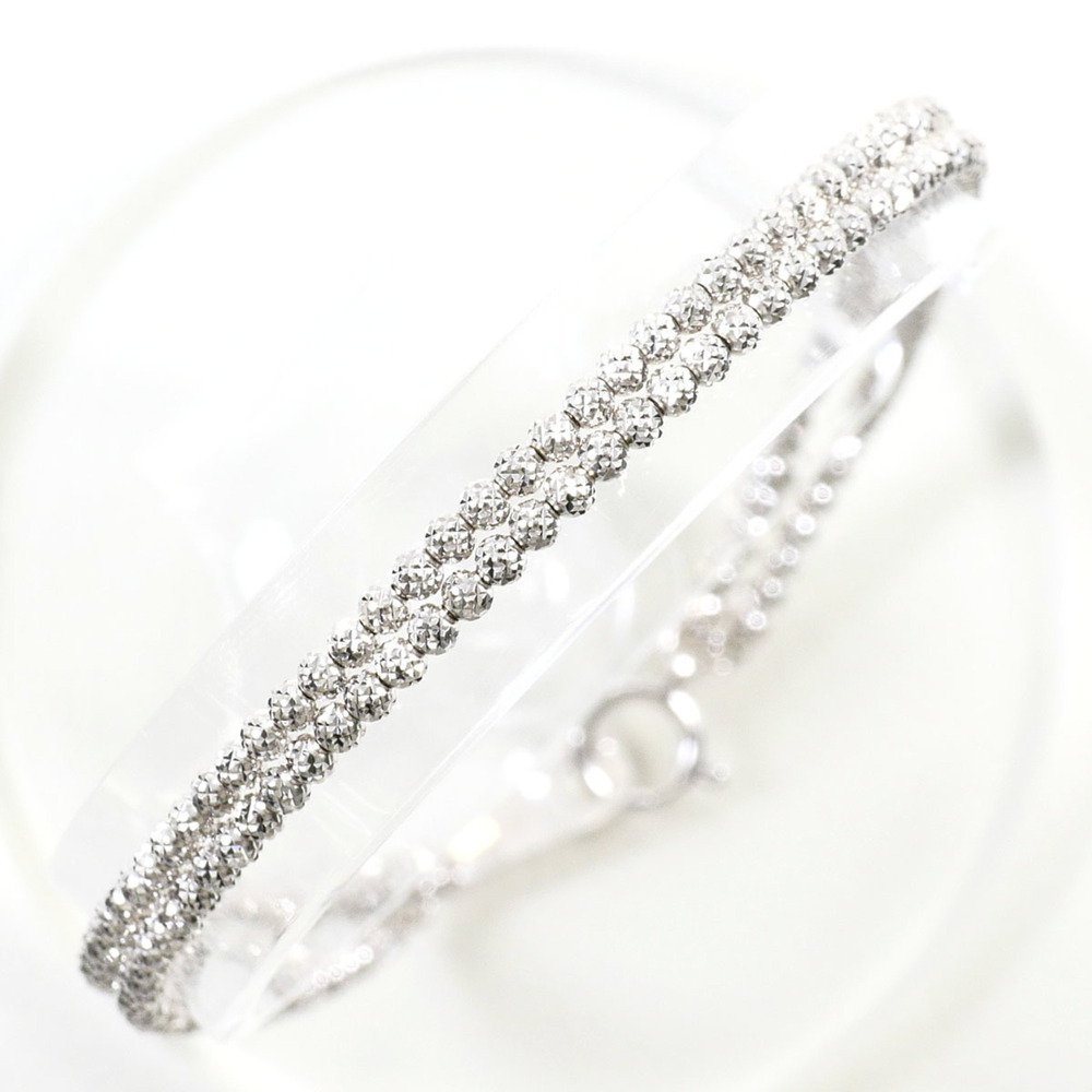 VINTAGE 18k Silver Charm Bracelet
